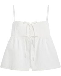 ELCE - Exclusive Lilya Cotton Cami Top - Lyst