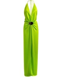 Silvia Tcherassi - Rowan Silk Maxi Halter Dress - Lyst