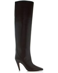 Stella McCartney - Spur Vegan-Leather Knee Boots - Lyst