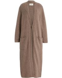 Loulou de Saison - Smet Knit Wool-blend Maxi Cardigan - Lyst