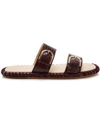 Gabriela Hearst - Sage Leather Sandals - Lyst