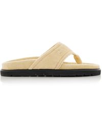 Reike Nen - Exclusive Padded-terry Sandals - Lyst