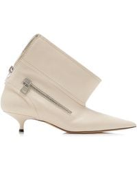 JW Anderson - Leather Biker Boots - Lyst