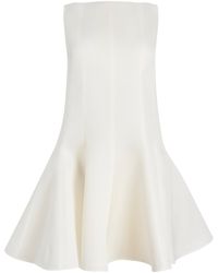 Khaite - Mags Silk-Gazar Mini Dress - Lyst