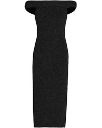 Totême - Off-the-shoulder Knit Midi Dress - Lyst