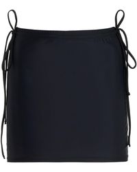 Mare Perpetua - Sun Tie-detailed Swim Skirt - Lyst
