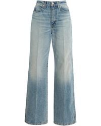 RÙADH - Exclusive The Quinn Rigid High-Rise Straight-Leg Jeans - Lyst