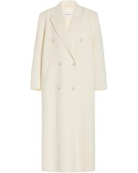 Frankie Shop - Gaia Double-breasted Wool-blend Coat - Lyst