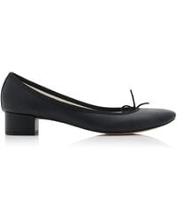 Repetto - Camille Leather Ballet Pumps - Lyst