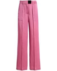 Bevza - Exclusive Bra Closure Satin Trousers - Lyst