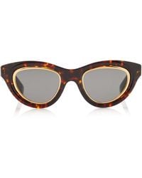 Loewe - Cat-Eye Acetate Sunglasses - Lyst