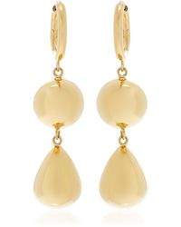 LIE STUDIO - The Cathrine 18k Gold-plated Earrings - Lyst