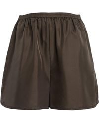 Rohe - Taped Silk Shorts - Lyst