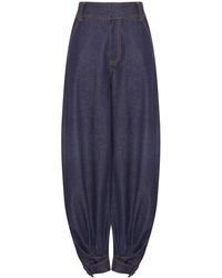 Zimmermann - Hypnotic Denim Harem Pants - Lyst