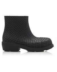 Bottega Veneta - Rubber Fireman Ankle Boots - Lyst