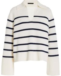 Jenni Kayne - Frances Cashmere Polo Sweater - Lyst