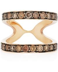 Sylva & Cie - Wonder Woman 14k Rose Gold Diamond Ring - Lyst