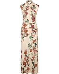 Johanna Ortiz - Hibiscus Compass Draped Maxi Dress - Lyst