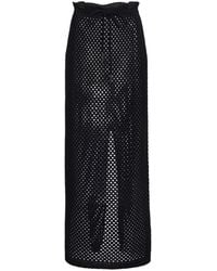 Kallmeyer - Regina Cotton-Blend Maxi Skirt - Lyst