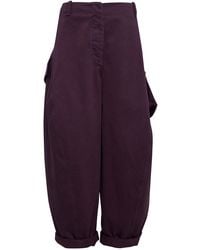 Alaïa - Cotton Cargo Pants - Lyst