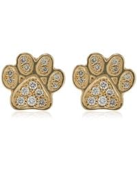 Sydney Evan - 14K Diamond Earrings - Lyst