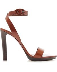 Christian Louboutin - Fanny 120Mm Leather Sandals - Lyst