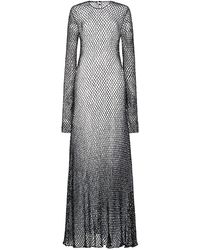 Gabriela Hearst - Xavier Embellished Crocheted Cashmere Maxi Dress - Lyst