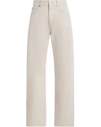 Closed - Jonta Selvedge Mid-Rise Straight-Leg Jeans - Lyst