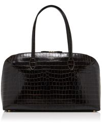 TOTEME - Day Croc-Embossed Leather Tote Bag - Lyst