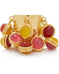Sylvia Toledano - 22k Gold-plated Multi-gem Candies Ring - Lyst