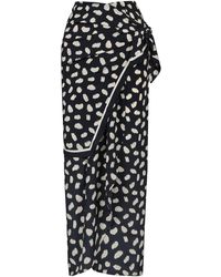 Johanna Ortiz - Captivation Silk Maxi Skirt - Lyst