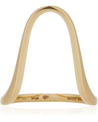 Marie Mas - Radiant 18k Yellow Gold Ring - Lyst