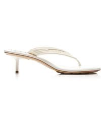 Bottega Veneta - Sampieri Kitten Rubber Thong Sandals - Lyst