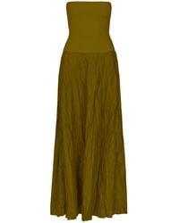 Johanna Ortiz - Empowerment Movement Convertible Linen-Blend Maxi Dress - Lyst