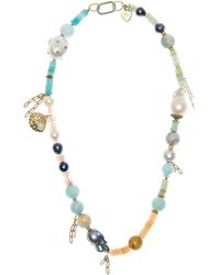 Joie - Tropical Beach-Stone Necklace - Lyst
