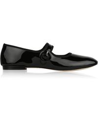 Repetto - Georgia Patent Leather Mary Jane Flats - Lyst