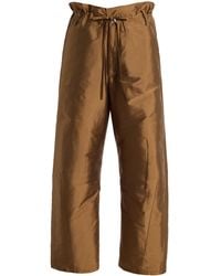 Chan Luu - Techno Taffeta Barrel Pants - Lyst