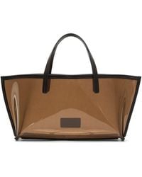 STAUD - Christos Mini Pvc Tote Bag - Lyst
