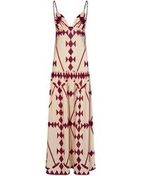 Johanna Ortiz - Zea Palm Cotton Maxi Dress - Lyst