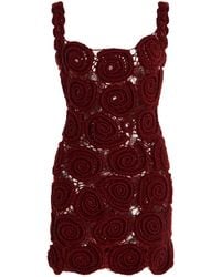 Nia Thomas - Spiral Knit Mini Dress - Lyst