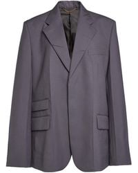 Victoria Beckham - Oversized Notch Lapel Jacket - Lyst