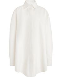 Givenchy - Knotted Leather Shirt - Lyst