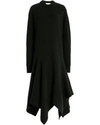 Michael Kors - Cashmere Handkerchief Midi Dress - Lyst