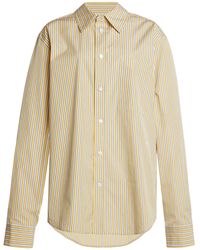 Bottega Veneta - Cotton Poplin Shirt - Lyst