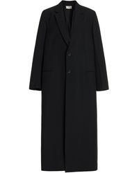 The Row - Cheval Single-breasted Wool-mohair Coat - Lyst
