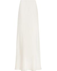 Michael Kors - Satin-charmeuse Maxi Skirt - Lyst