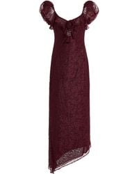 De La Vali - Exclusive Eden Lace Midi Dress - Lyst