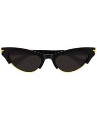 Bottega Veneta - Cat-Eye Acetate Sunglasses - Lyst