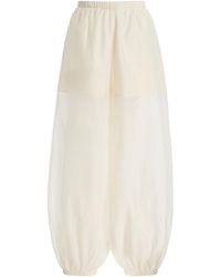 By Malene Birger - Lumas Cotton-Blend Balloon Pants - Lyst