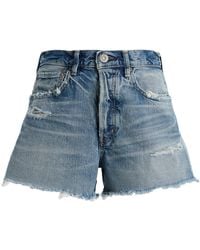 Moussy - Packard Denim Shorts - Lyst
